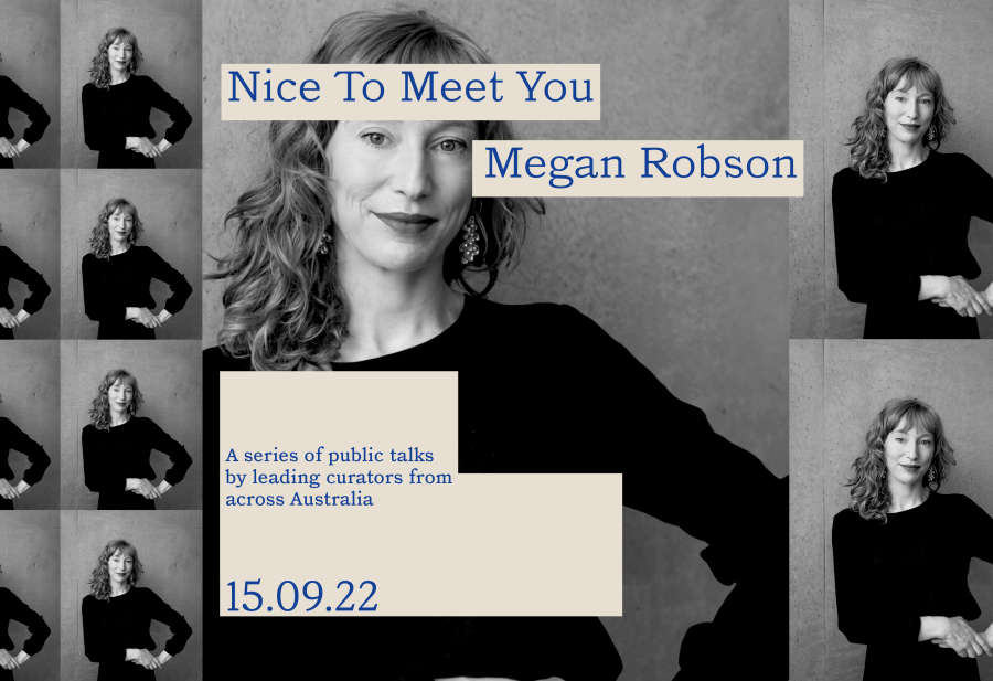 Graphic header tile that features Megan Robson's headshot.