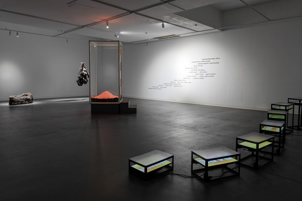 Gallery view of all artists works.