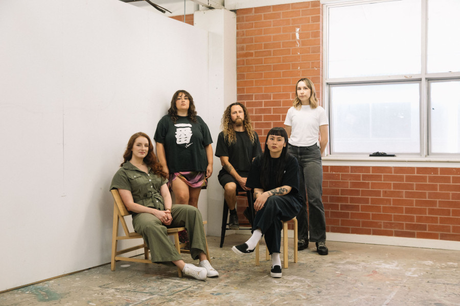 From left to right: Georgia Button, Teresa Busuttil, Brad Darkson, Truc Truong, Jennifer Mathews.